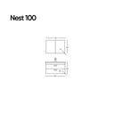 Nest 100 Beyaz Takım