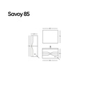 Savoy 85 Antrasit Takım