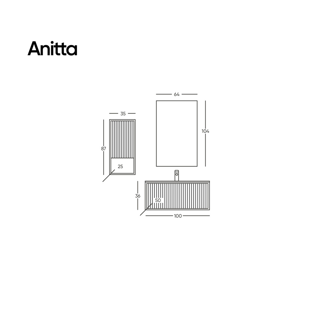 Anitta 100 Latte Takım