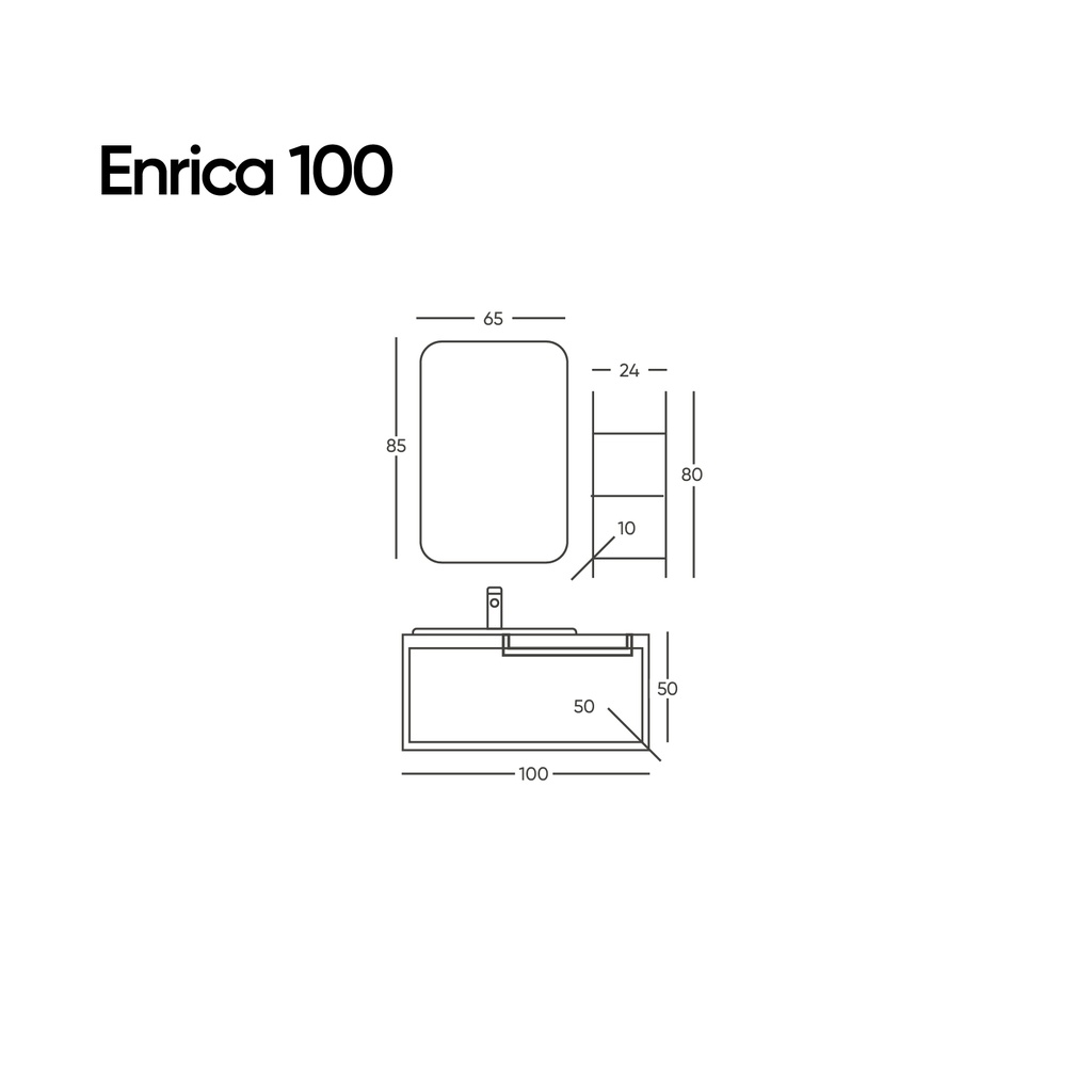 Enrica 100 Kiremit Takım