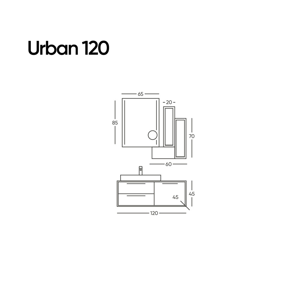 Urban 120 Kaya Gri Takım