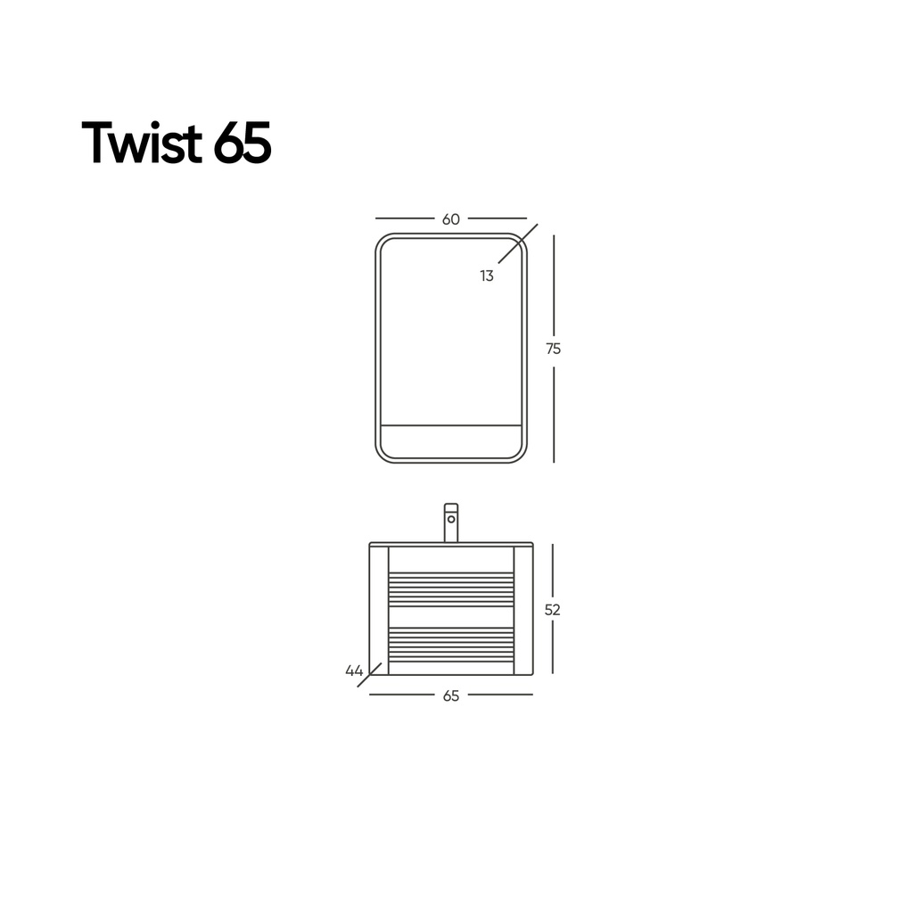 Twist 65 Antrasit Takım