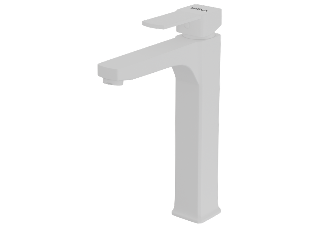 Cubic Yüksek Lavabo Bataryası Beyaz 10110-B