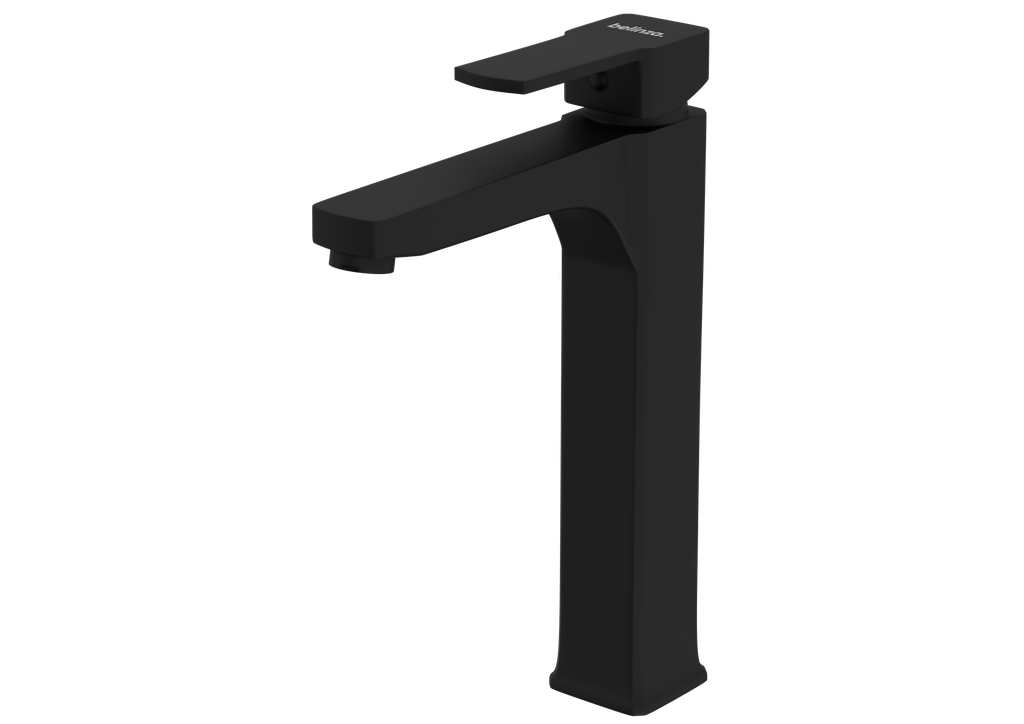 Cubic Yüksek Lavabo Bataryası Siyah 10110-S