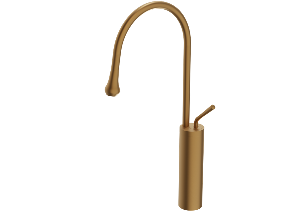 Epik Yüksek Lavabo Bataryası Mat Altın 11310-Ma