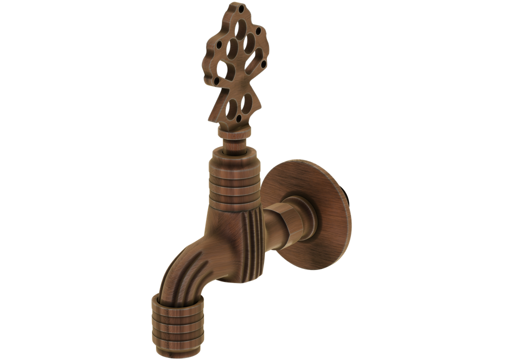 Ottoman Perlatörlü Musluk-Antik 10008