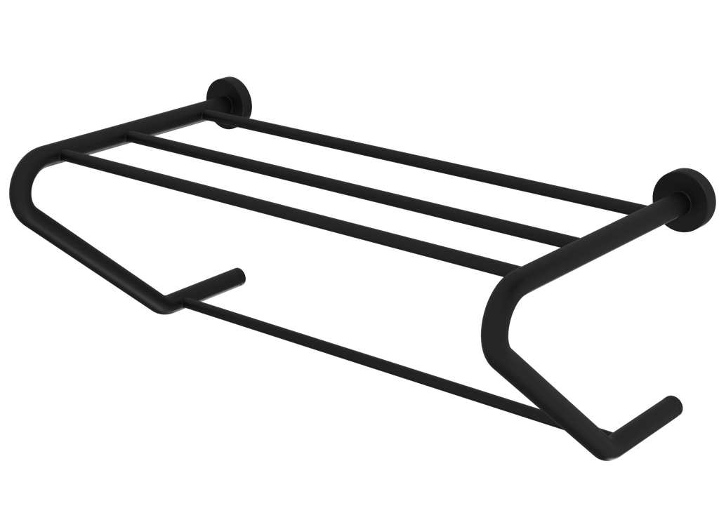 Raf Havluluk Pirinç Destekli Siyah 55310-S