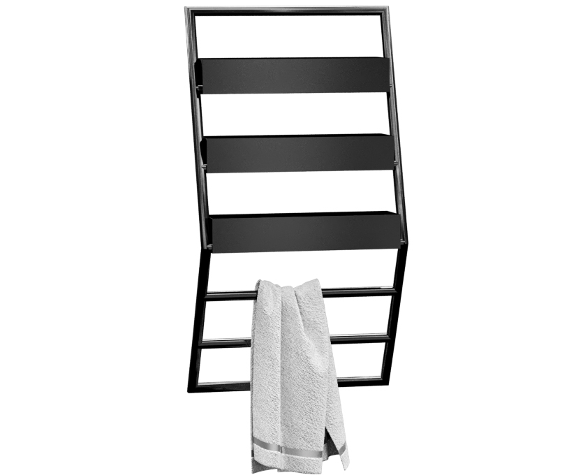 Küçük Raflık Asma 95 Mat Siyah