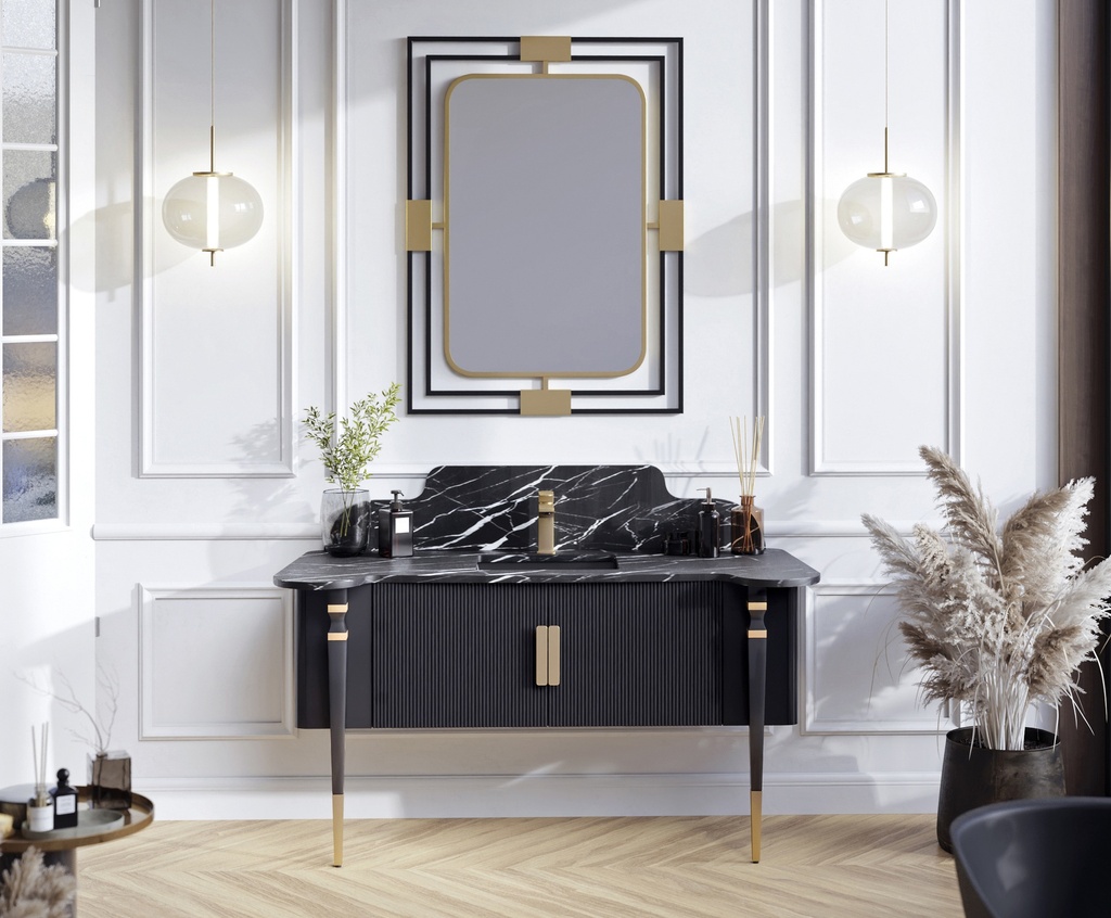 Timeless 150 P.Siyah/Altın Takım