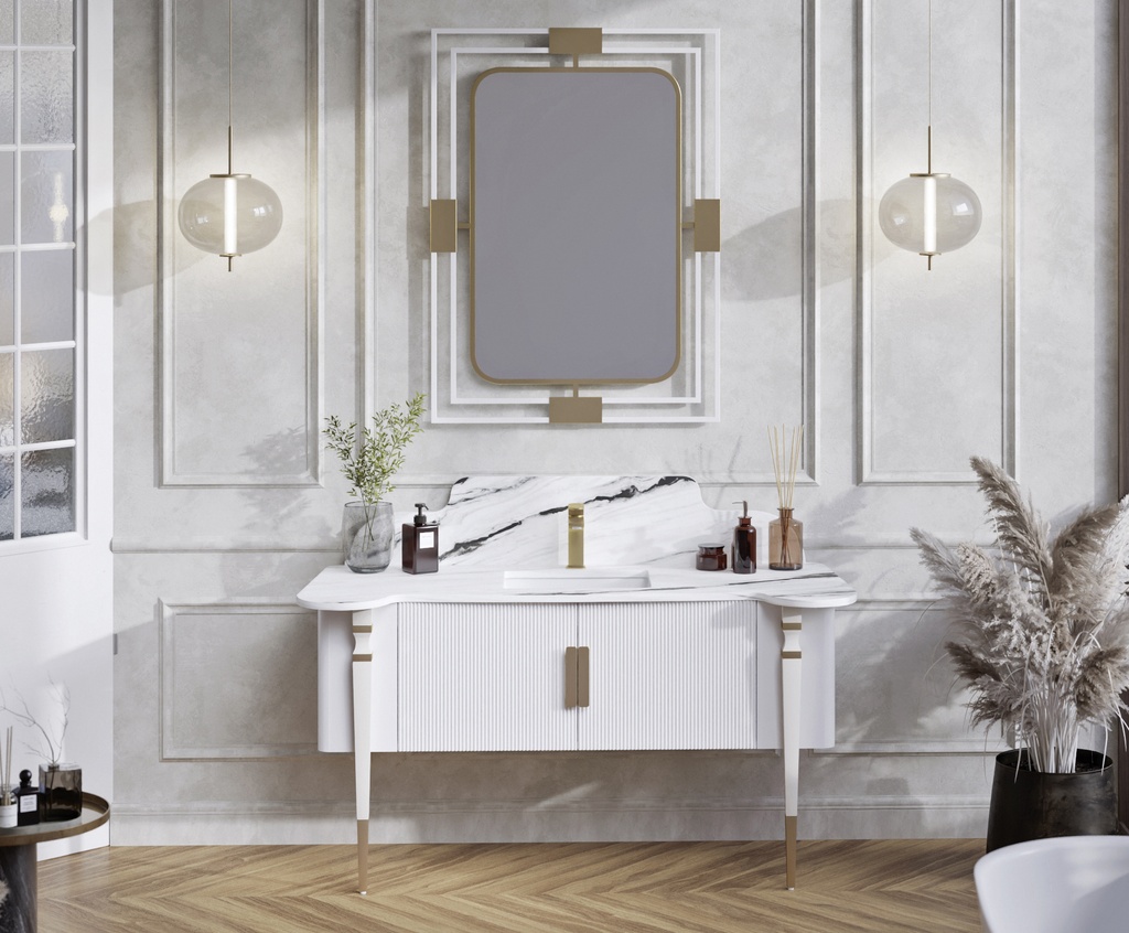 Timeless 150 P.Beyaz/Altın Takım