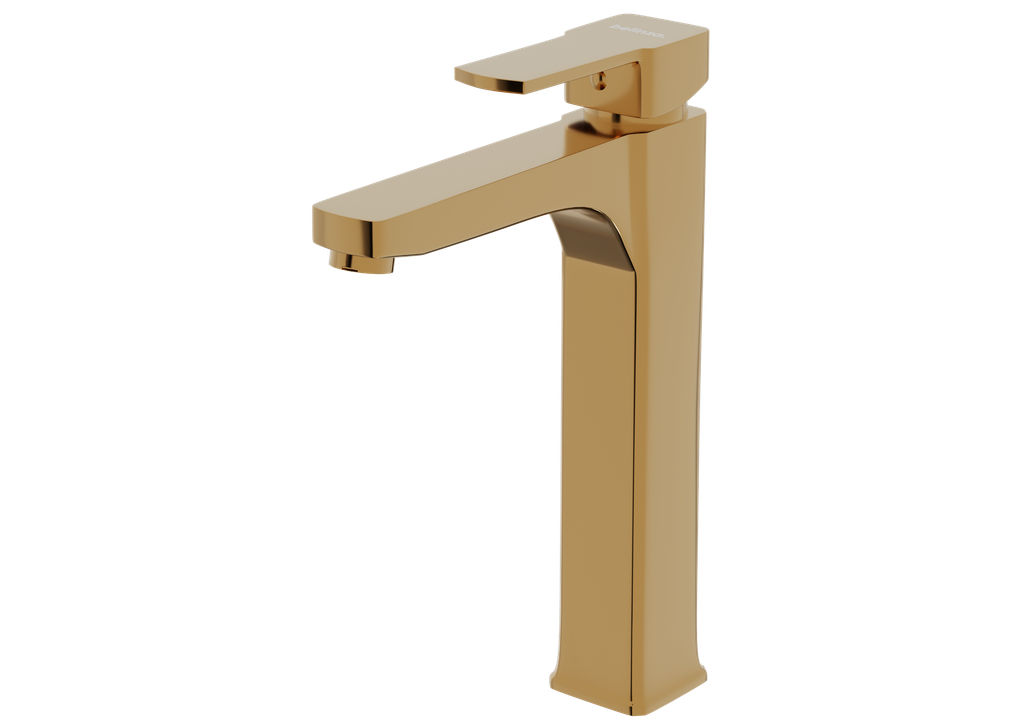 [10TAR.CUB.YLB.10110-A] Cubic Yüksek Lavabo Bataryası Altın 10110-A