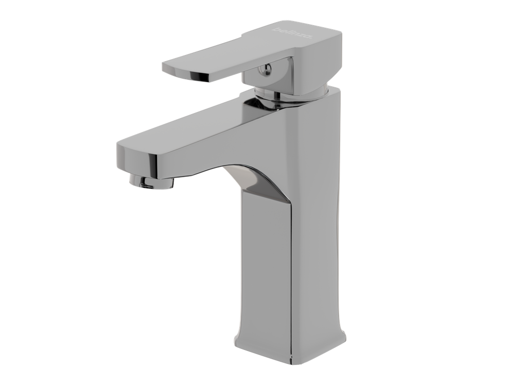 [10TAR.CUB.LVB.10100] Cubic Lavabo Bataryası Krom 10100