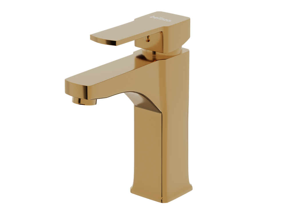 [10TAR.CUB.LVB.10100-A] Cubic Lavabo Bataryası Altın 10100-A
