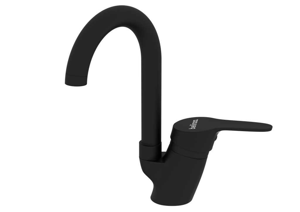 [10TAR.ORE.LVB.11140-S] Orex Lavabo Bataryası Baston Borulu Siyah 11140-S