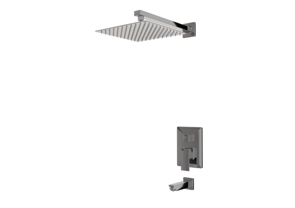 [10TDS.ANK.KDS.20310] Ankastre Kare Duş Ünitesi 2 Yönlü 20310