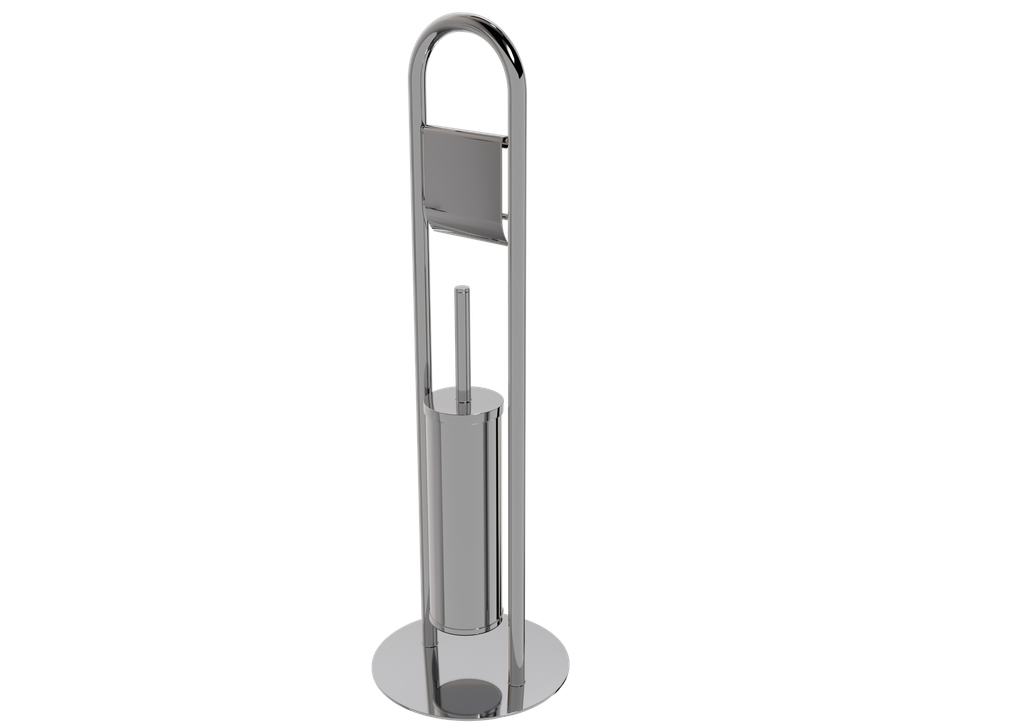 [10TWC.SET.AYK.58100] Ayaklı Wc Set U Tip Krom 58100