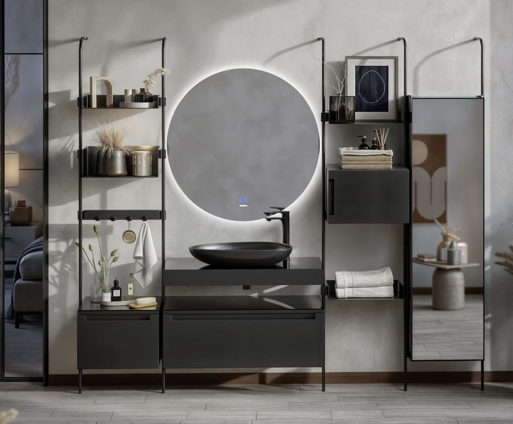 [SET180VBTK.02B02B] Set-10 180 Mat Siyah Takım