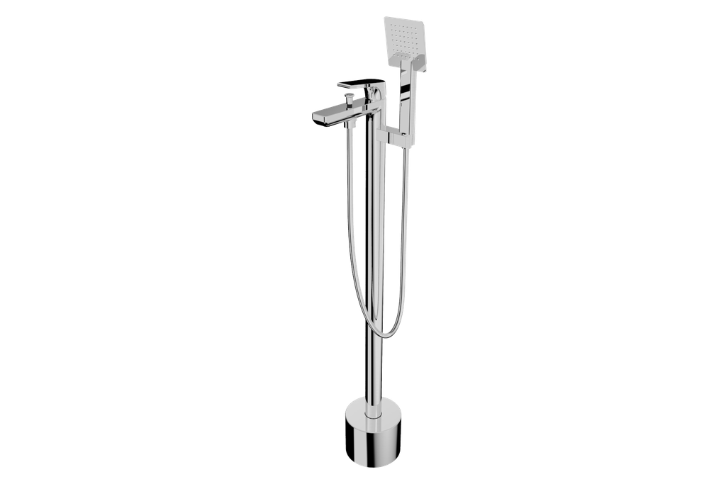 [10TAR.ZNN.KVT.12200] Zenon Ayaklı Küvet Bataryası Krom 12200